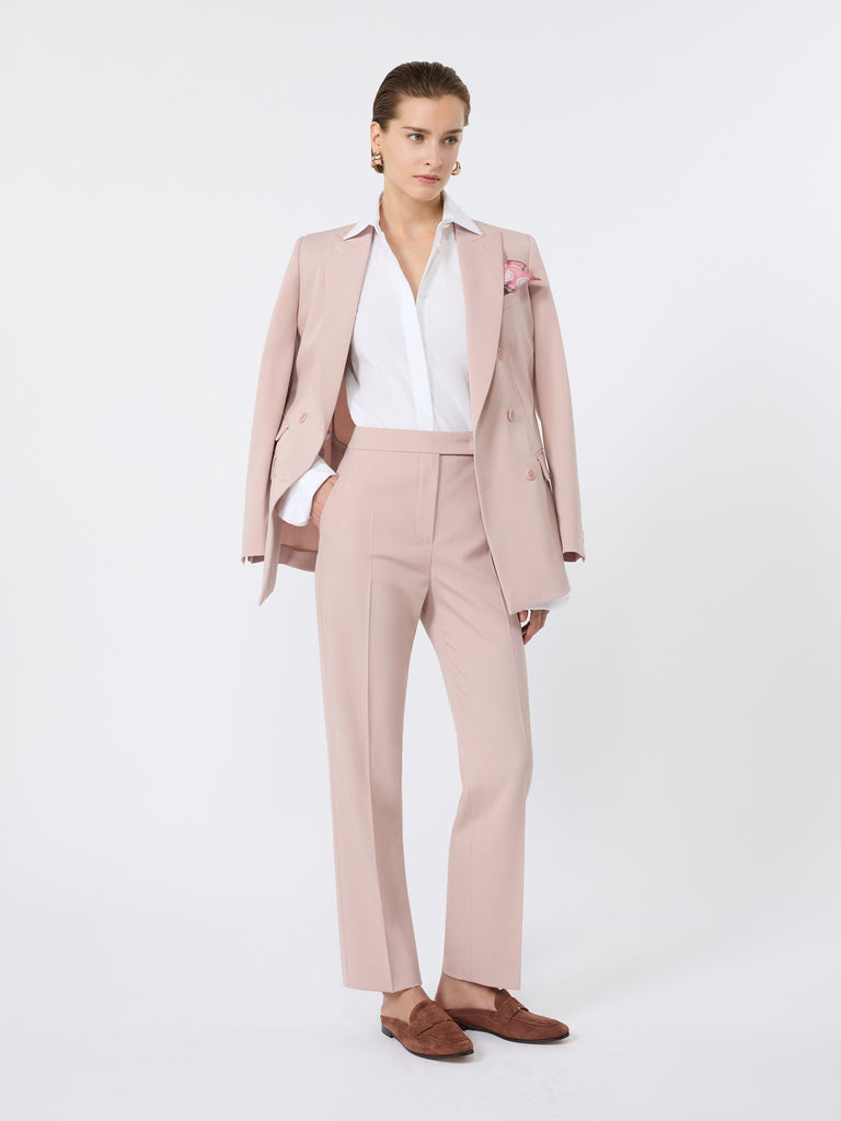 max mara comfortable wool trousers