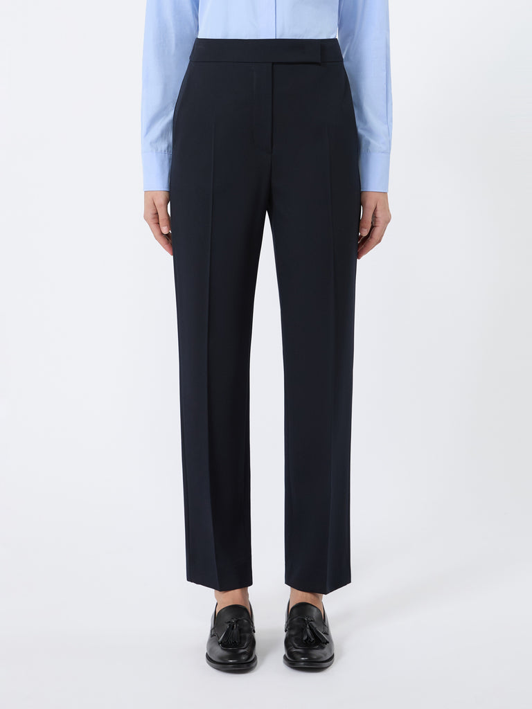 max mara comfortable wool trousers