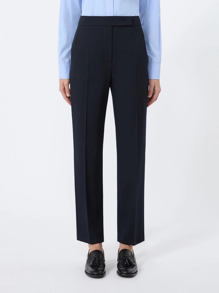 max mara comfortable wool trousers
