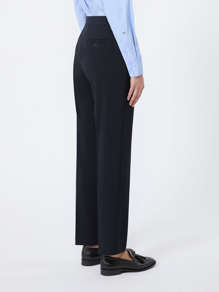 max mara comfortable wool trousers