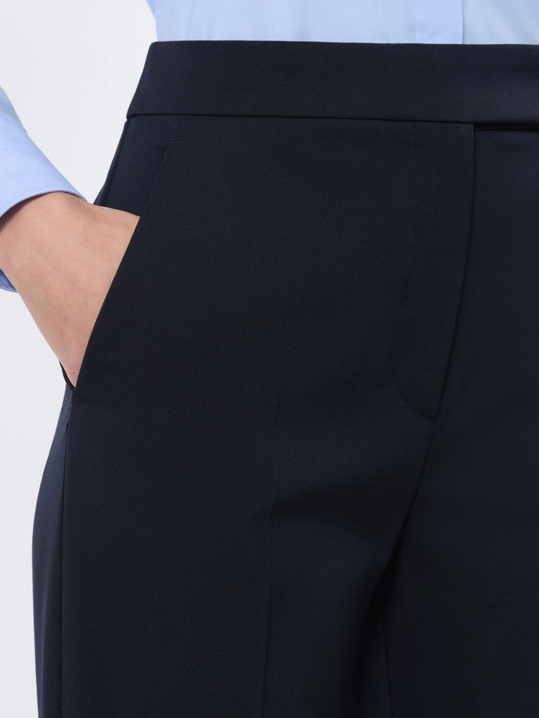 max mara comfortable wool trousers