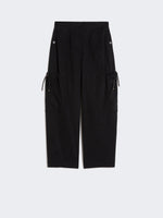 max mara stretch cotton cargo trousers for women