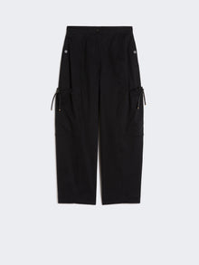 Stretch cotton cargo trousers