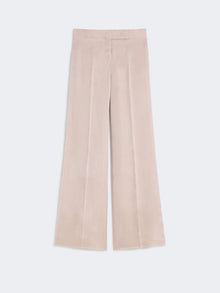 max mara long silk trousers for women