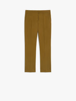 Cotton satin trousers