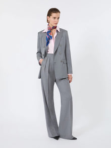 max mara wool twill trousers for women