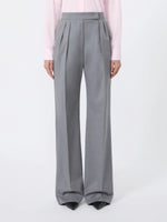 max mara wool twill trousers for women