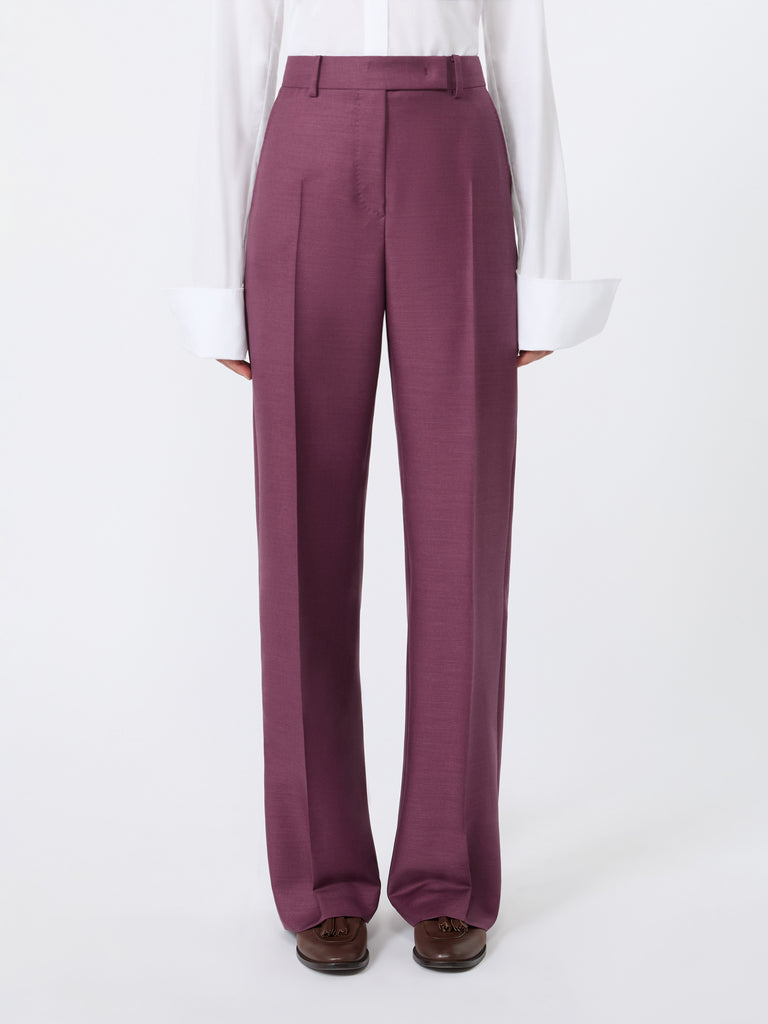 max mara wool, silk and mohair trousers