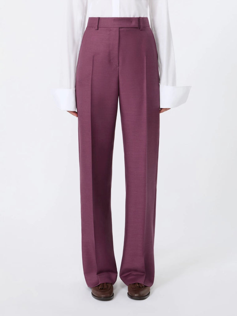 max mara wool, silk and mohair trousers