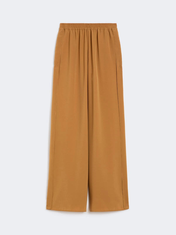 max mara envers satin wide trousers for women