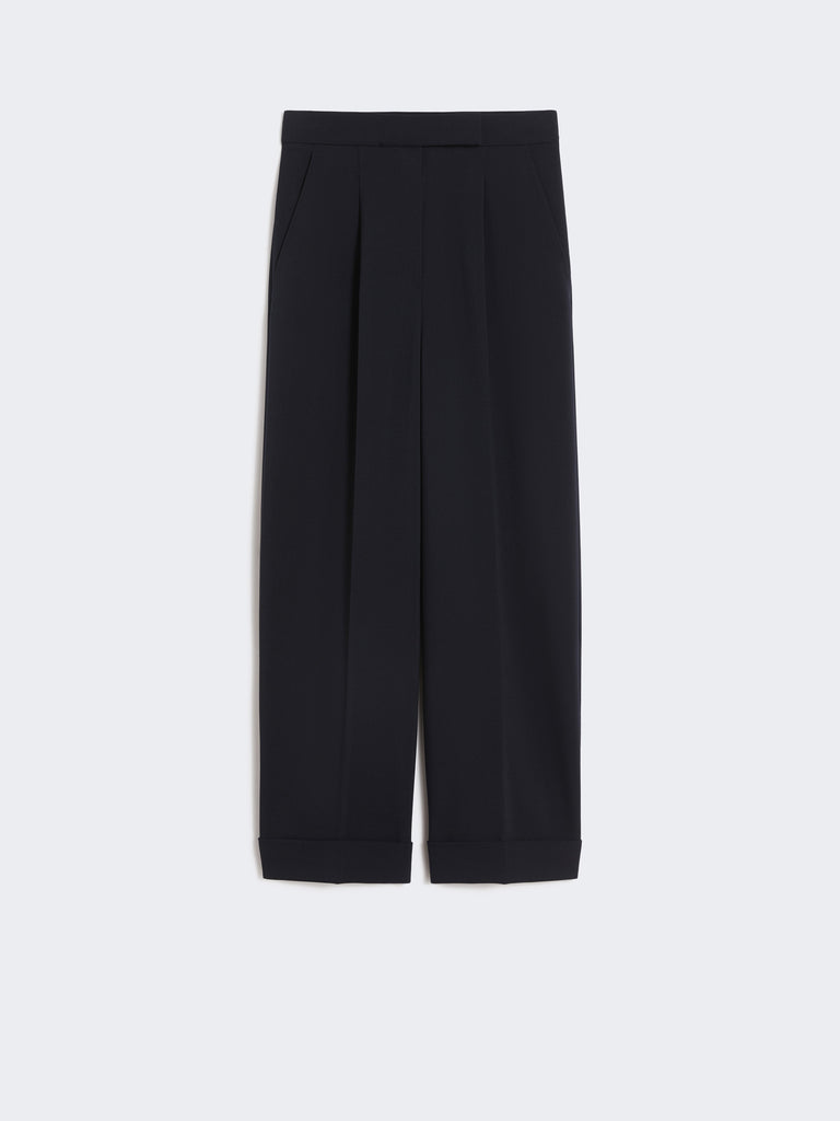 max mara high-waisted wool trousers