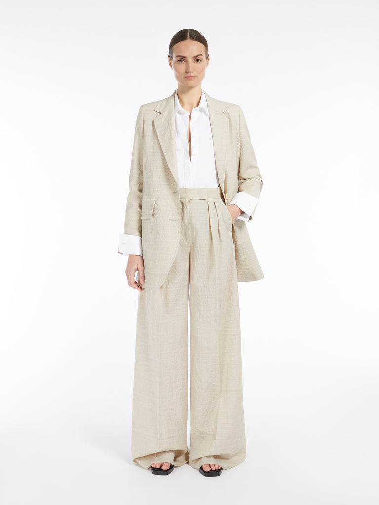 max mara wool wide-leg trousers
