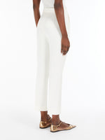 Wool crêpe trousers