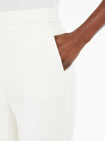Wool crêpe trousers
