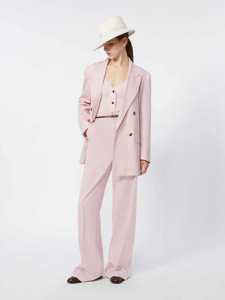 max mara wool, mohair and silk trousers