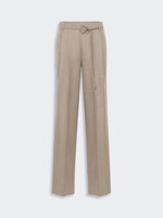 max mara slim cashmere foule trousers for women