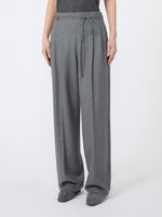 max mara slim cashmere foule trousers for women