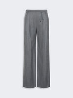 max mara slim cashmere foule trousers for women