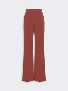 Tuxedo-Style Cady Trousers for Women - Antique Rose - Max Mara UAE