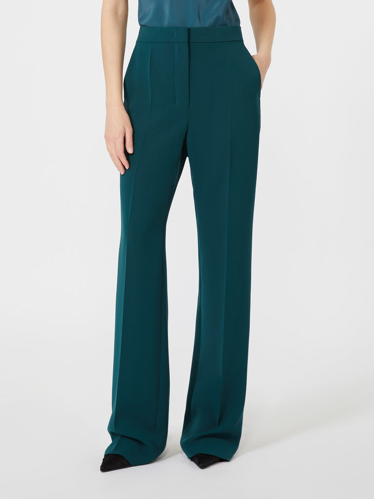 max mara tuxedo-style cady trousers
