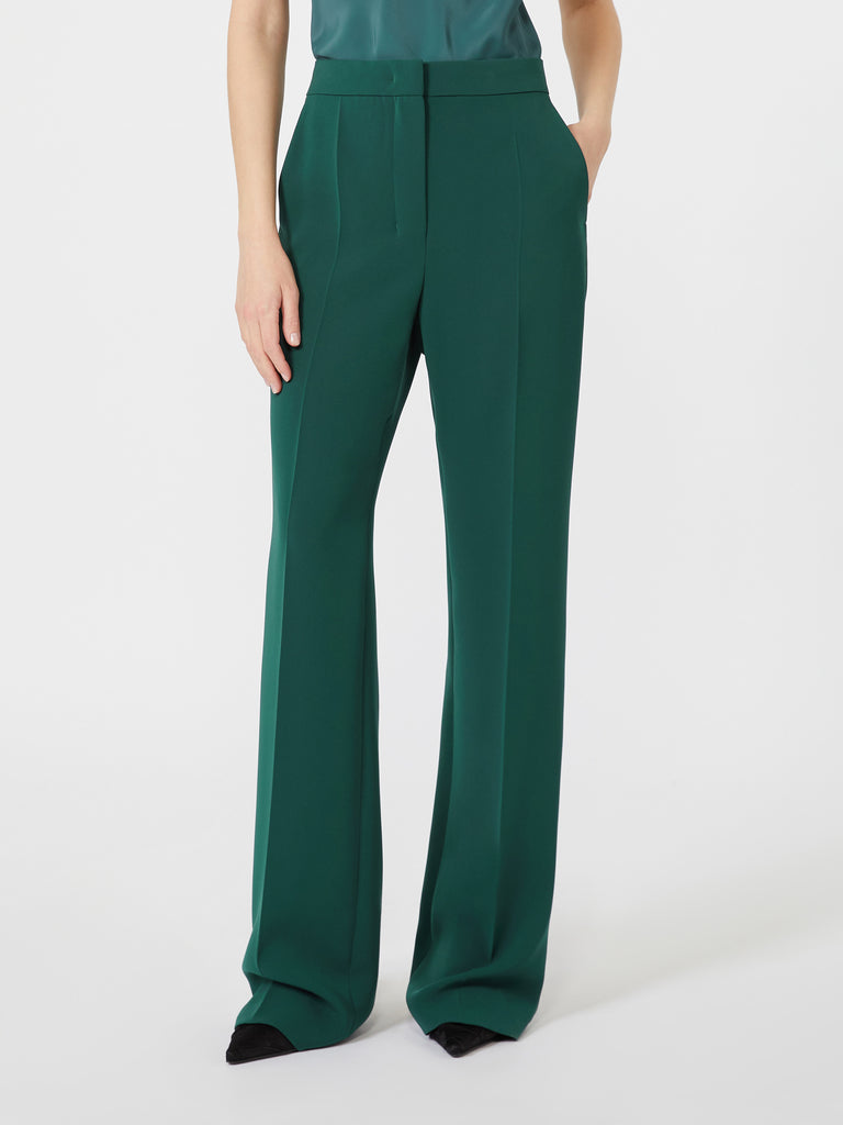 max mara tuxedo-style cady trousers