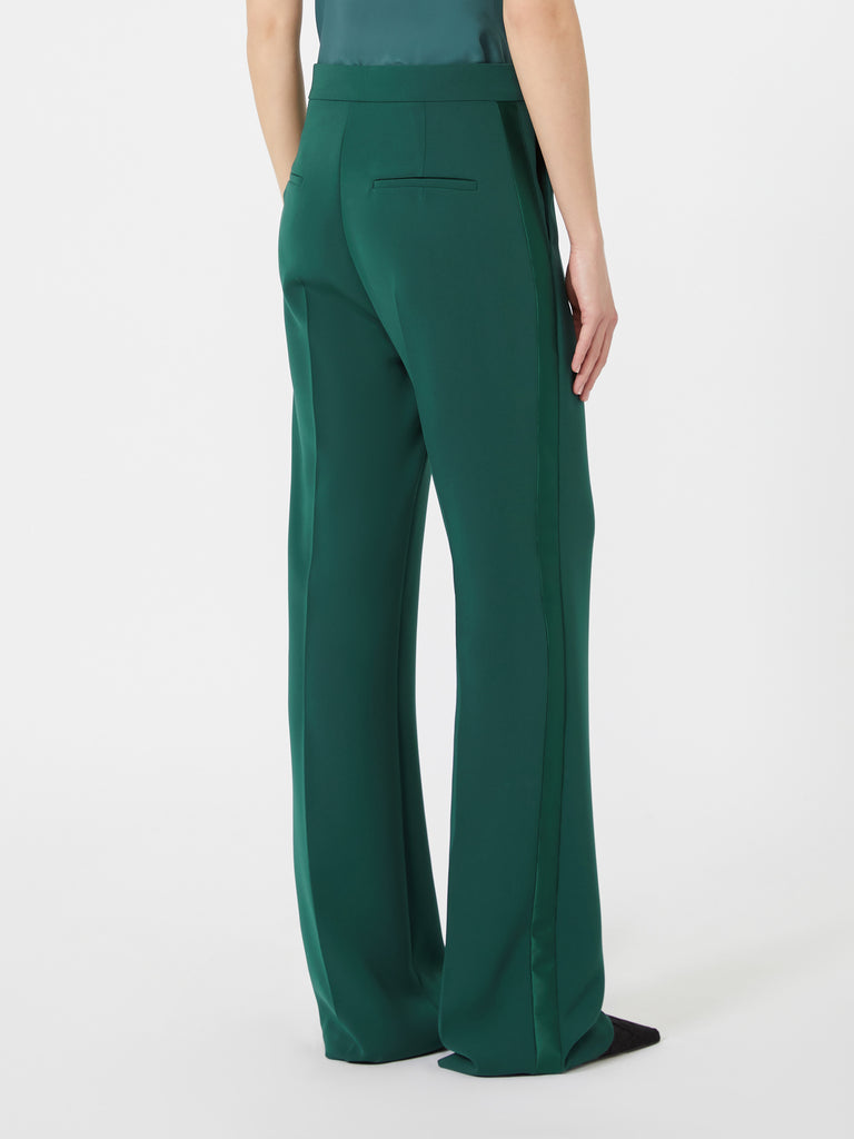 max mara tuxedo-style cady trousers