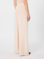max mara relaxed-fit heavy silk trousers for women