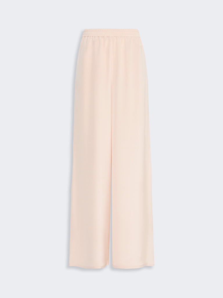 max mara relaxed-fit heavy silk trousers