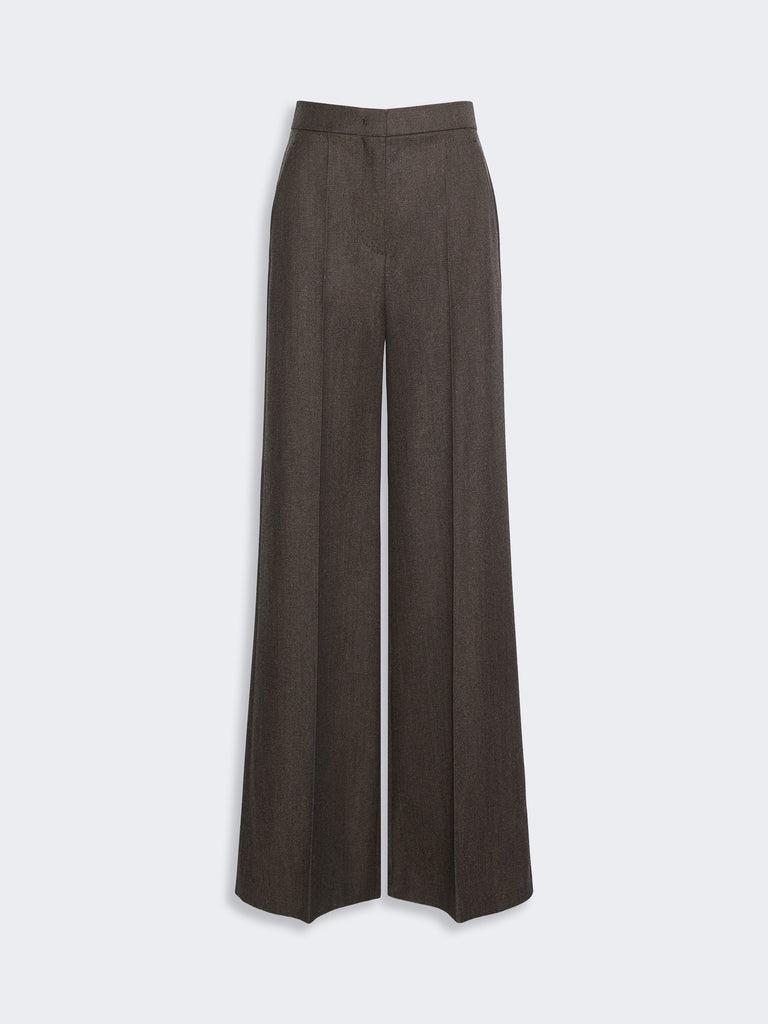 max mara denim-look wool trousers