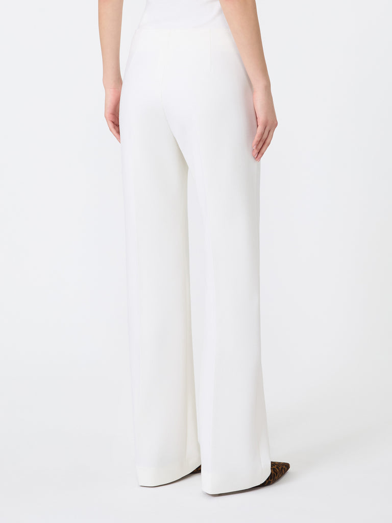 max mara slim-fit wool cloth trousers