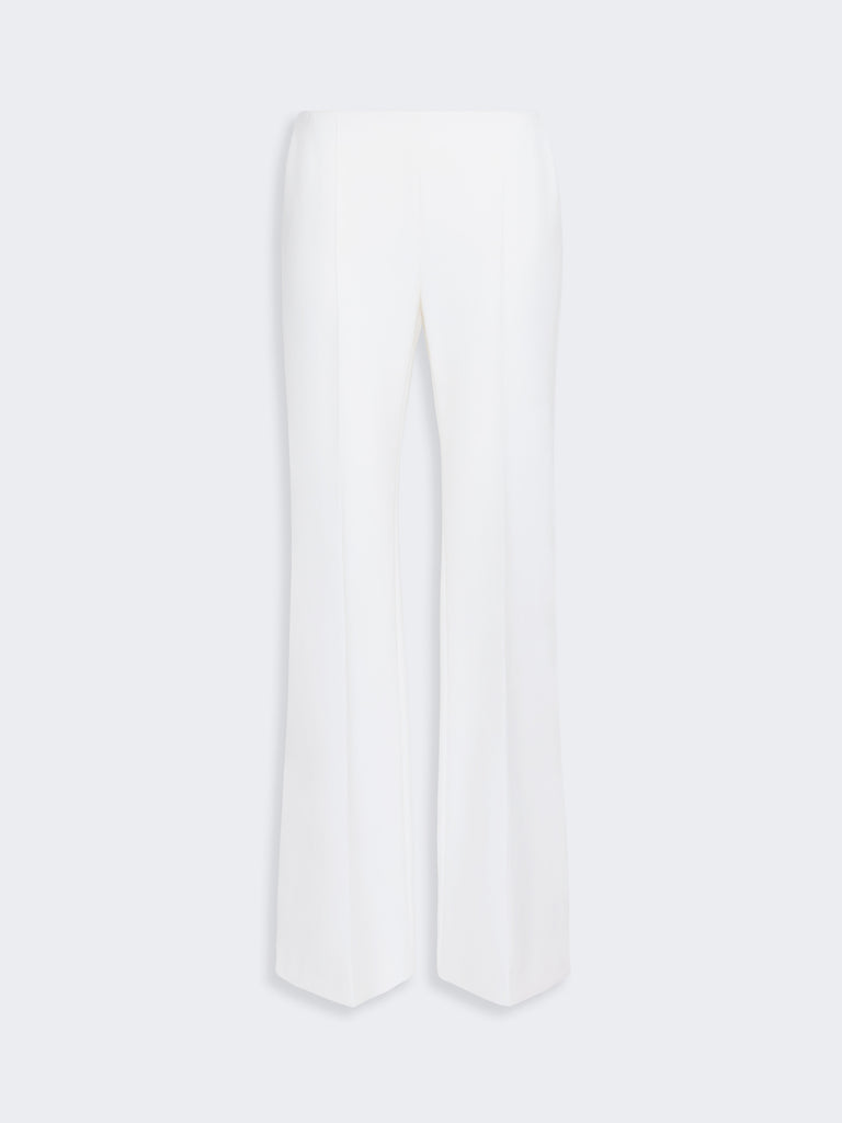 max mara slim-fit wool cloth trousers