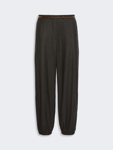 max mara wool flannel trousers for women