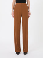 max mara wool gabardine trousers for women