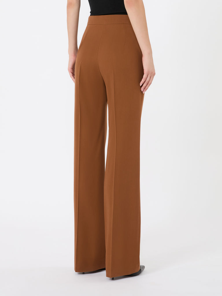 max mara wool gabardine trousers