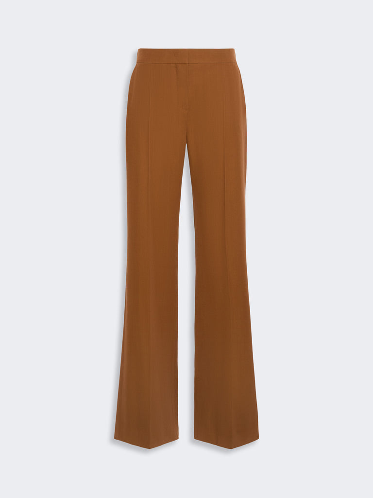 max mara wool gabardine trousers