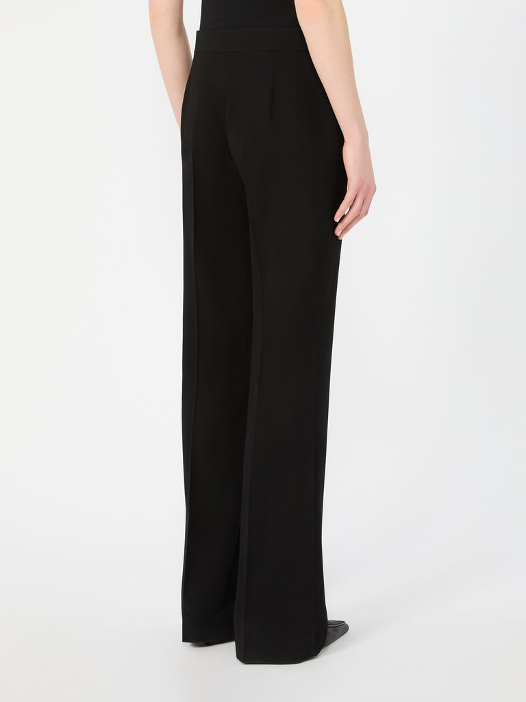 max mara wool gabardine trousers