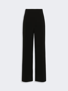Cady Wide-Leg Trousers for Women - Black - Max Mara UAE