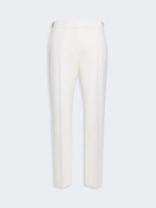 Max Mara Slim double woollen cloth trousers for Women