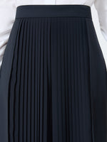 max mara wool trousers with plissé-pleated detail for women