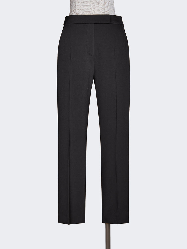 max mara wool granite trousers