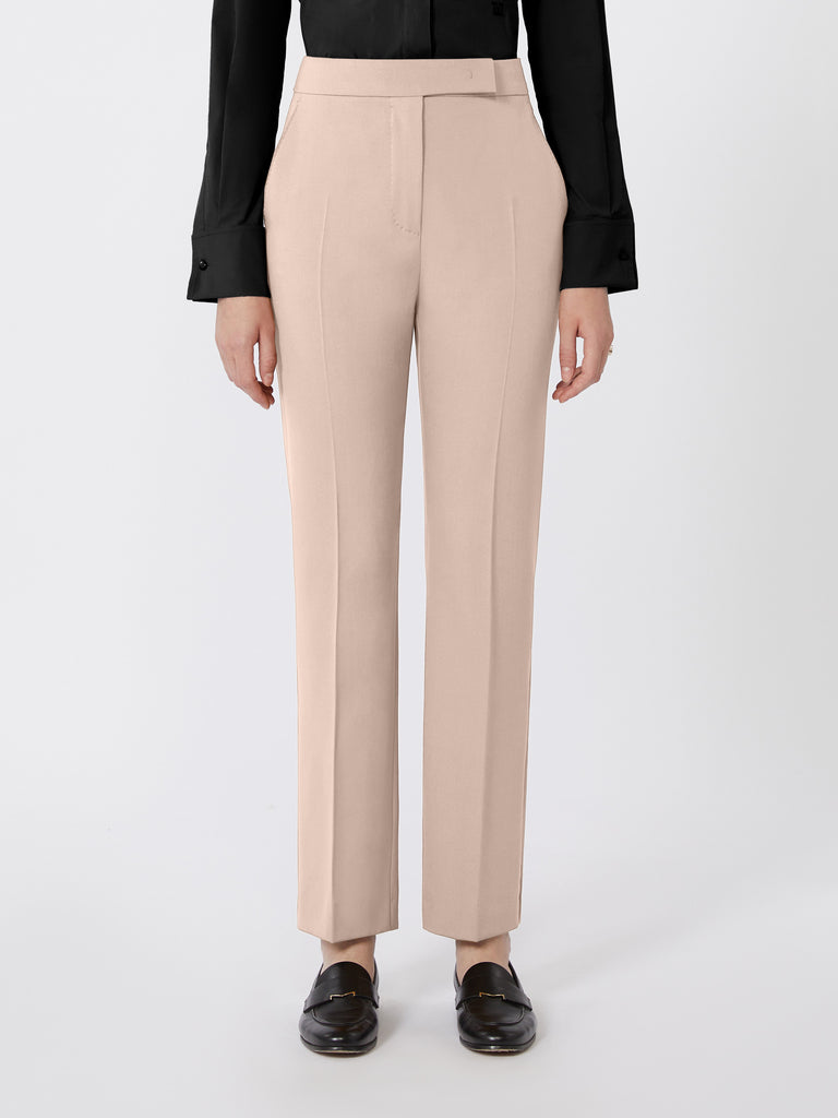 max mara wool granite trousers