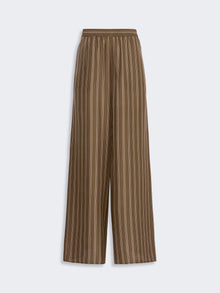 max mara printed silk relaxed trousers for women