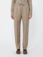 max mara cashmere foule trousers for women