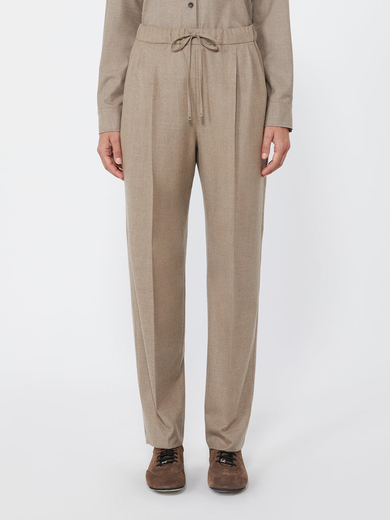 max mara cashmere foule trousers
