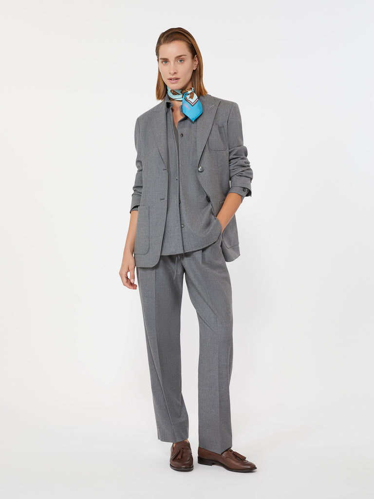 max mara cashmere foule trousers