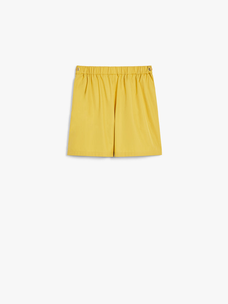 max mara cotton poplin shorts