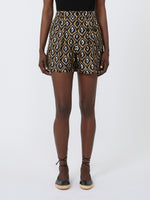 max mara printed silk shorts for women