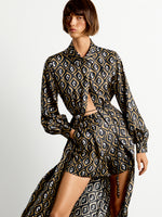 max mara printed silk shorts for women