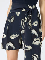 max mara printed silk crepe de chine shorts for women