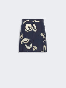 max mara printed silk crepe de chine shorts for women